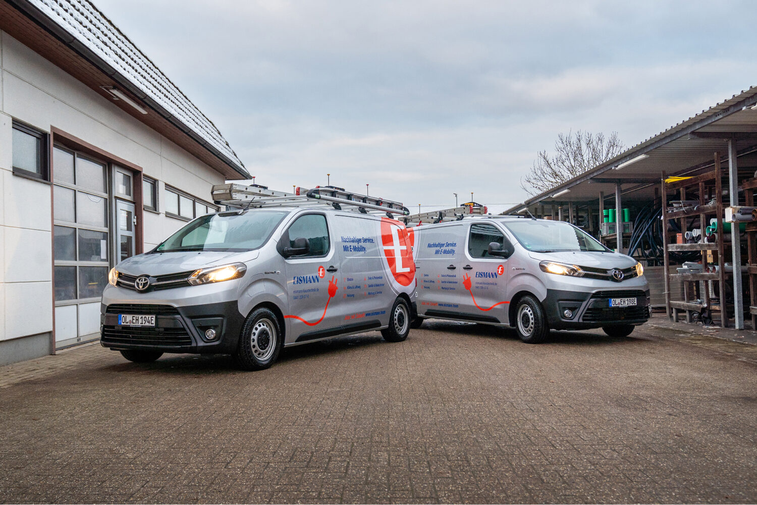 eismann haustechnik fahrzeuge